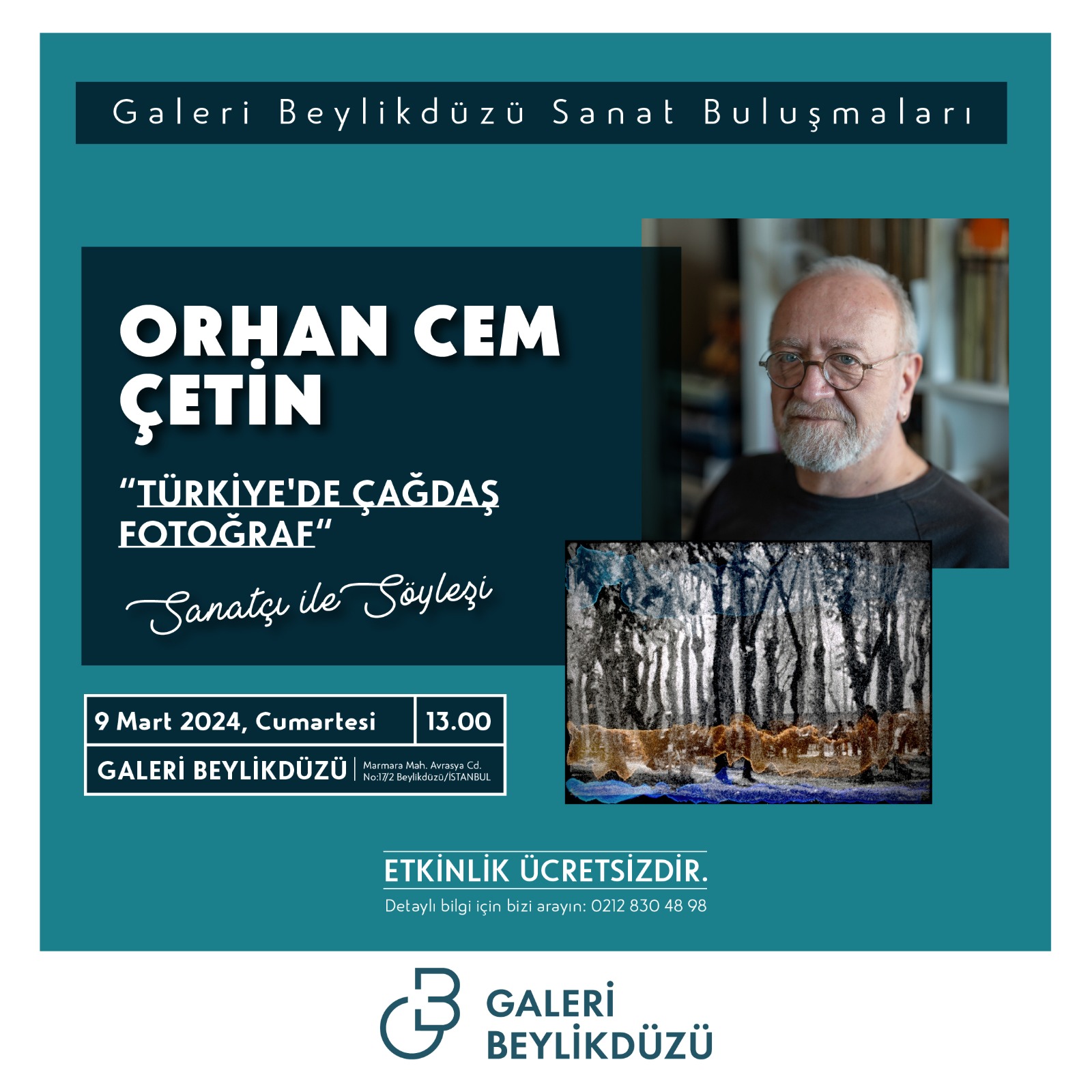 Orhan Cem Çetin ile “Türkiye' de Çağdaş Fotoğraf”